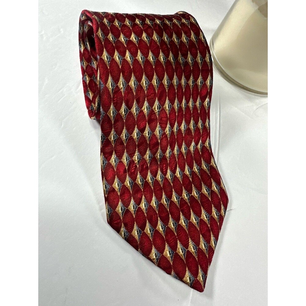Jos A. Bank Signature Gold Limited Edition Silk Tie USA